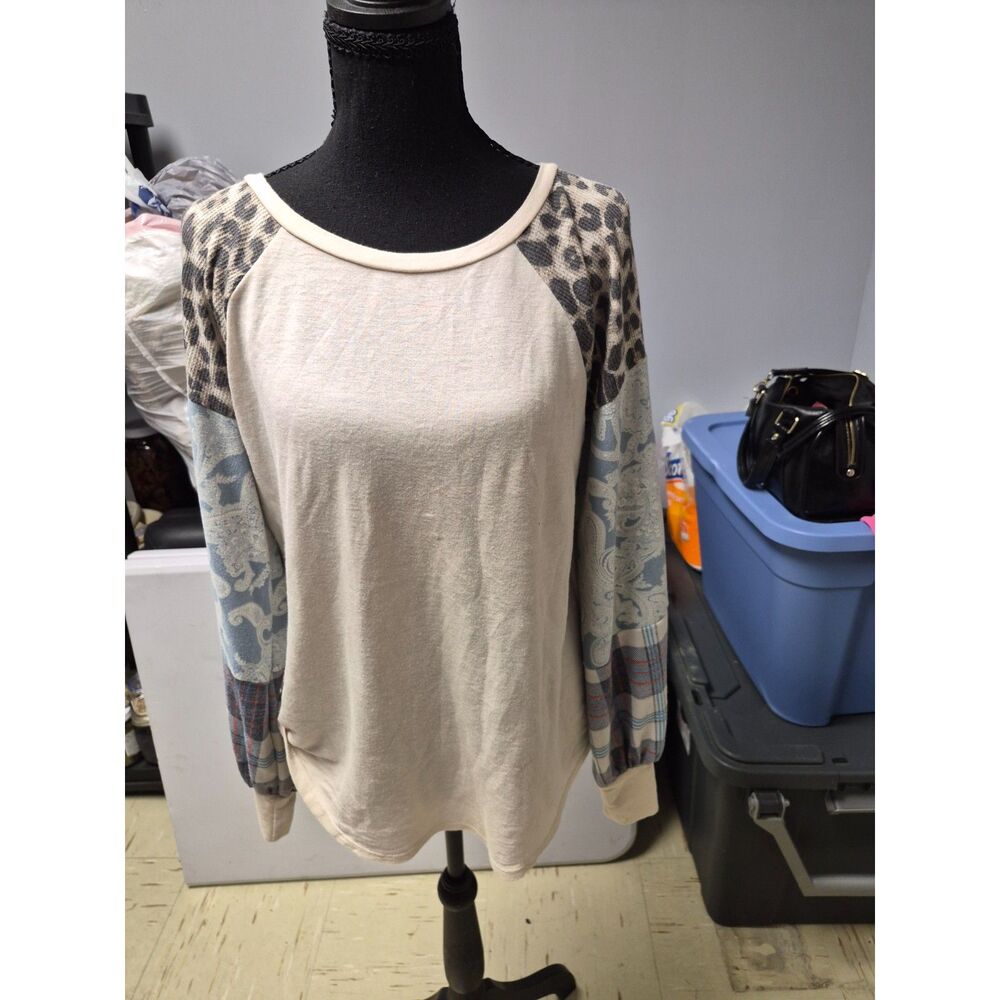 7th Ray Patchwork top